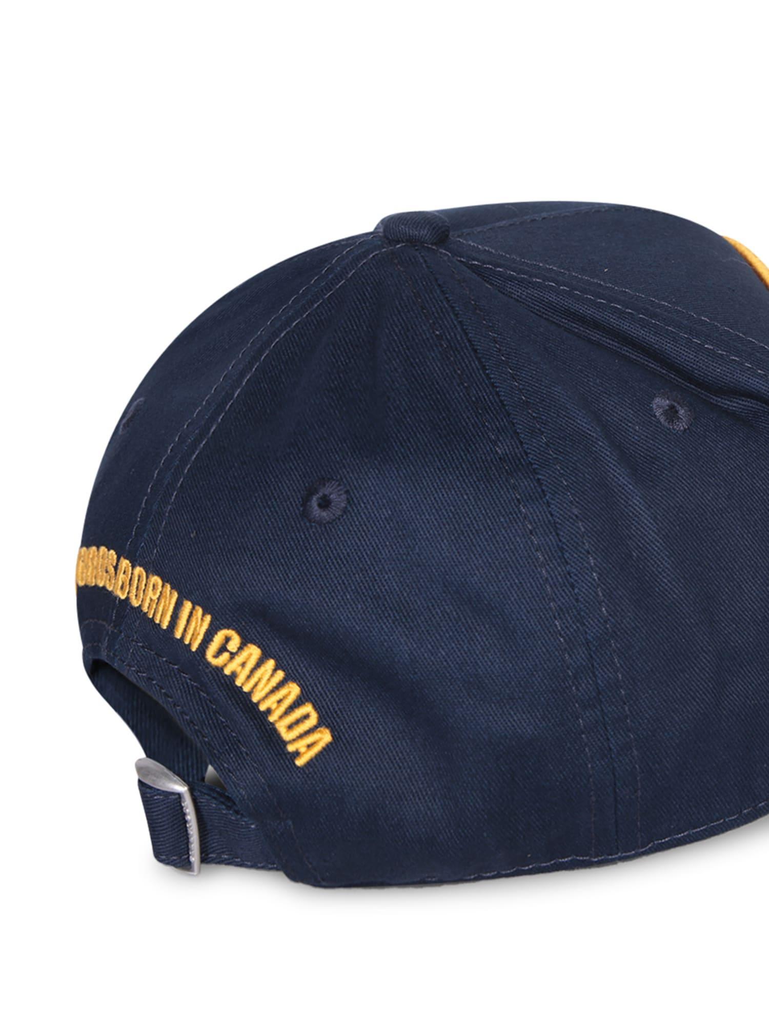 DSQUARED2 Blue Baseball Cap With Patch Product Image