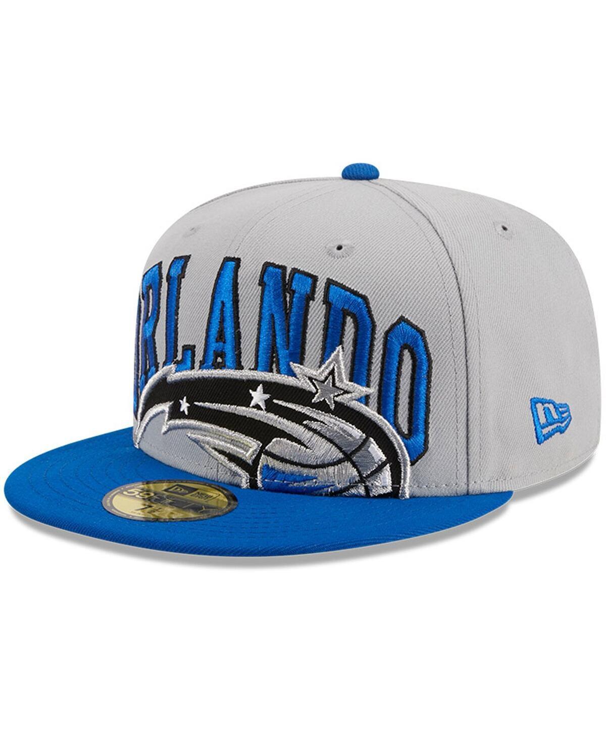 Mens New Era Gray/Blue Orlando Magic Tip-Off Two-Tone 59FIFTY Fitted Hat Product Image