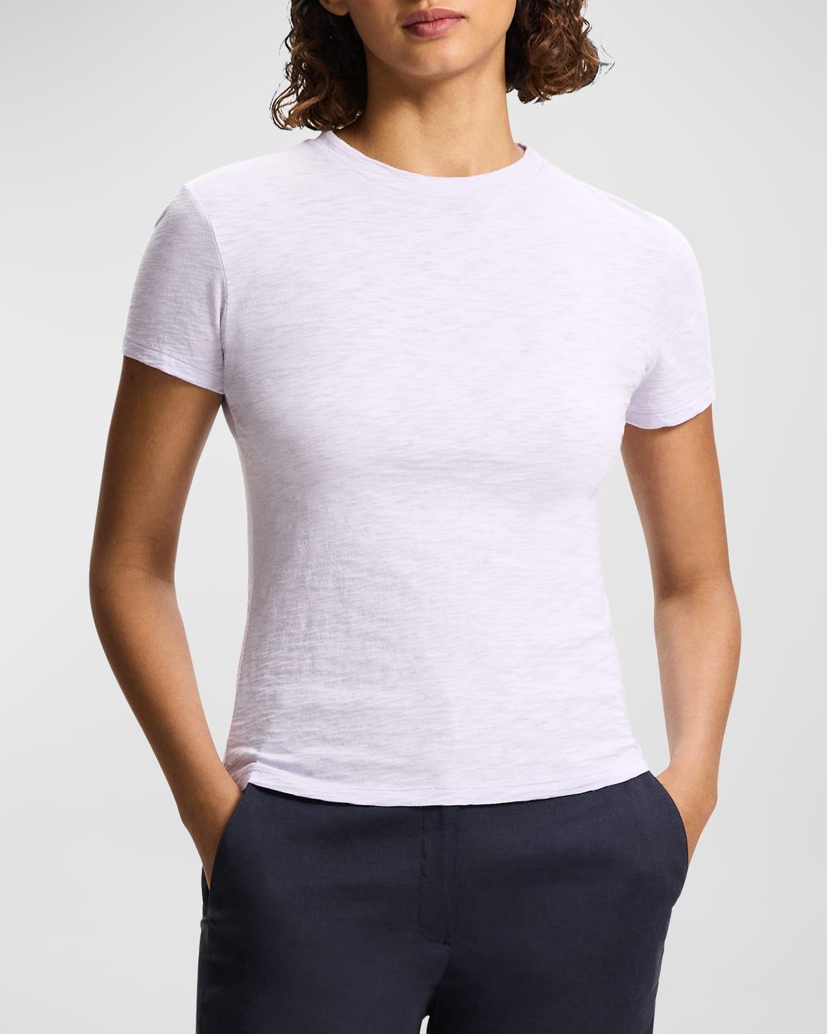 Womens Cotton Fitted T-Shirt Product Image