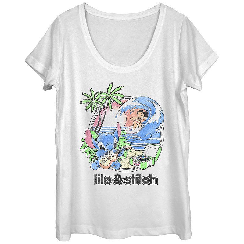 Disneys Juniors Lilo & Stitch Beach Duo Tee, Girls Product Image