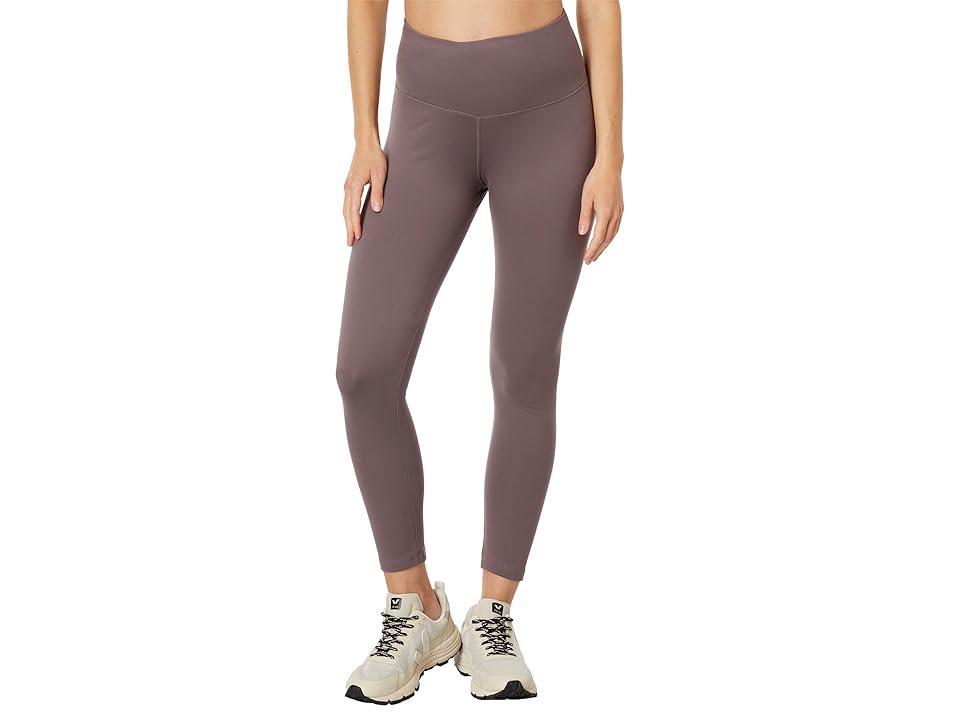 Jockey Active High-Waisted Interlock Leggings (Plum Truffle) Women's Casual Pants Product Image