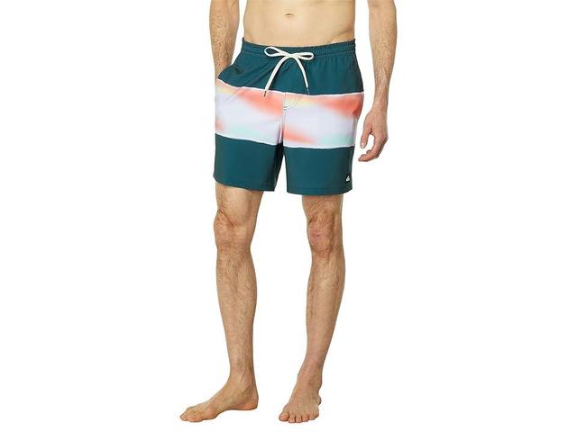 Quiksilver Surfsilk Air Brush 17 Volley (Midnight Navy) Men's Swimwear Product Image