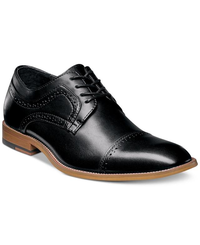 Big & Tall Stacy Adams Dickenson Cap-Toe Oxfords Product Image