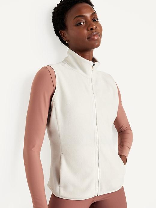 Microfleece Zip Vest Product Image