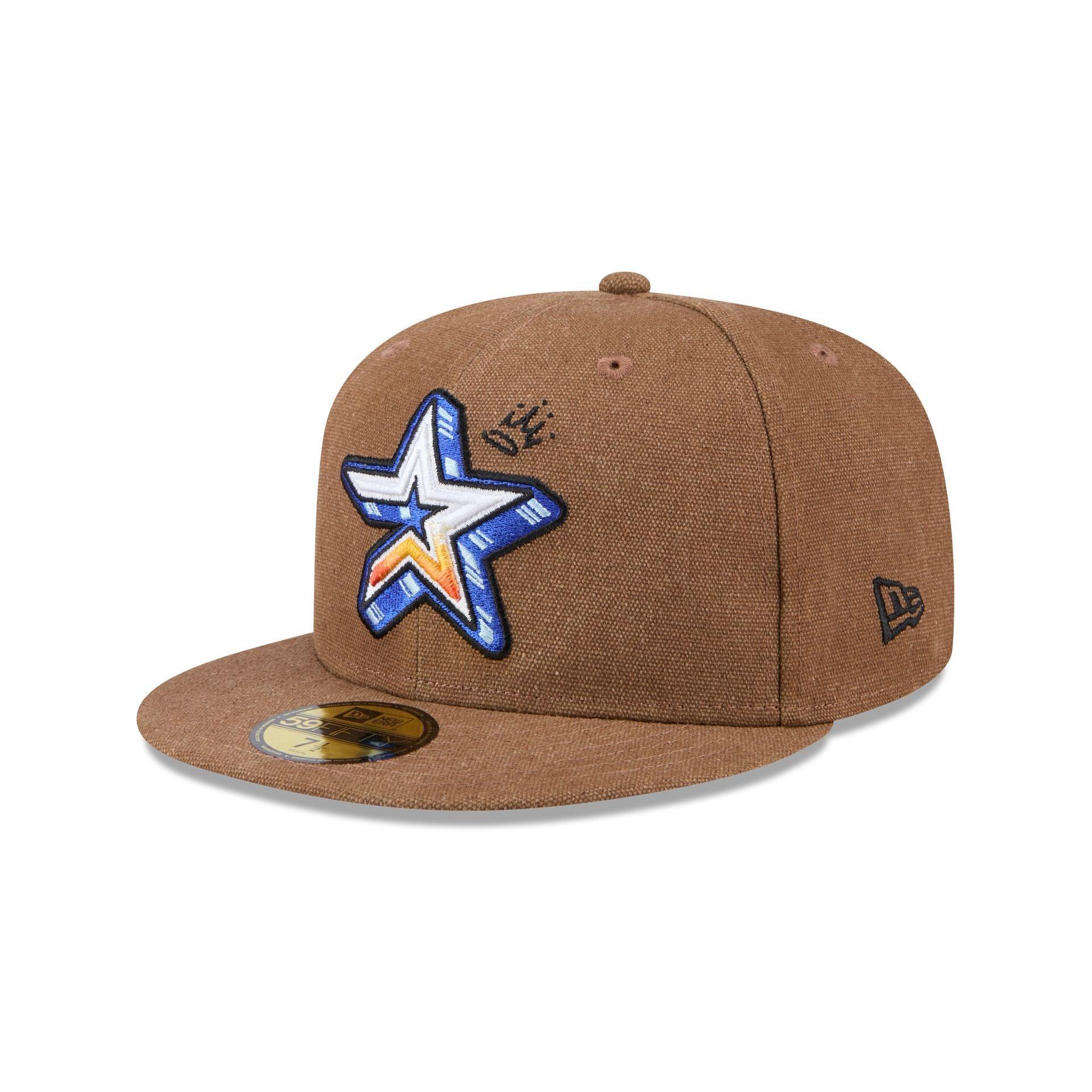 Houston Astros Logo Scribble 59FIFTY Fitted Hat Male Product Image