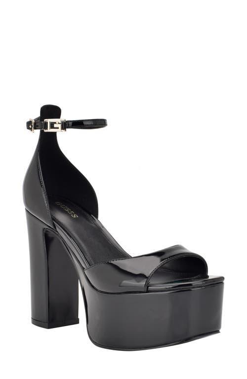 GUESS Selima Ankle Strap Platform Sandal Product Image