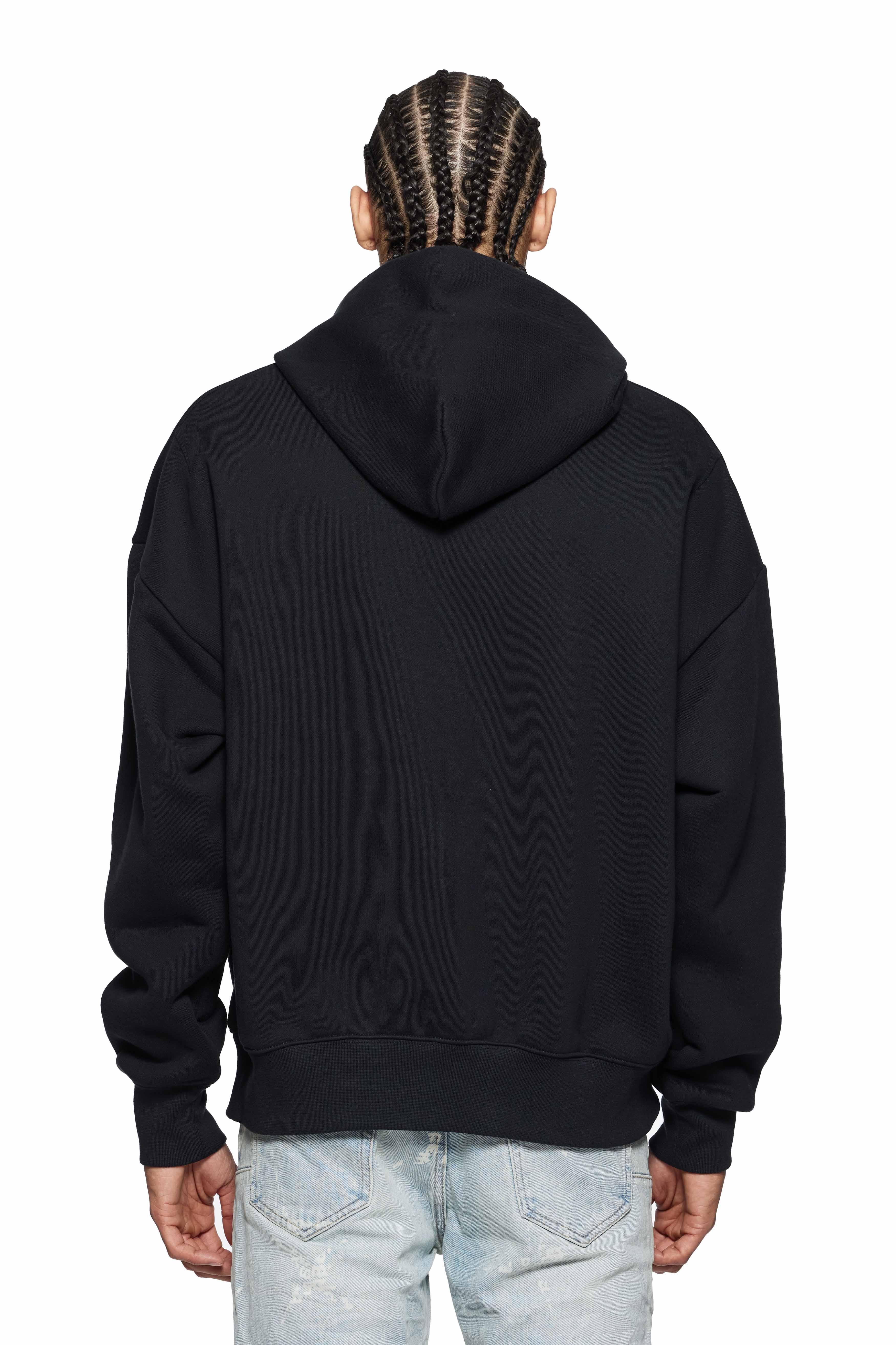 Crystal Gothic Drip Hoodie Male Product Image