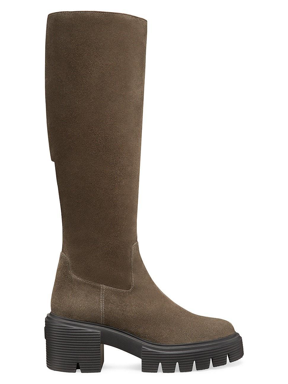 Womens Soho Suede Knee-High Boots Product Image