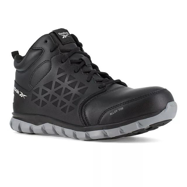 Reebok Work Sublite Cushion Mens Alloy Toe Leather Boots Product Image