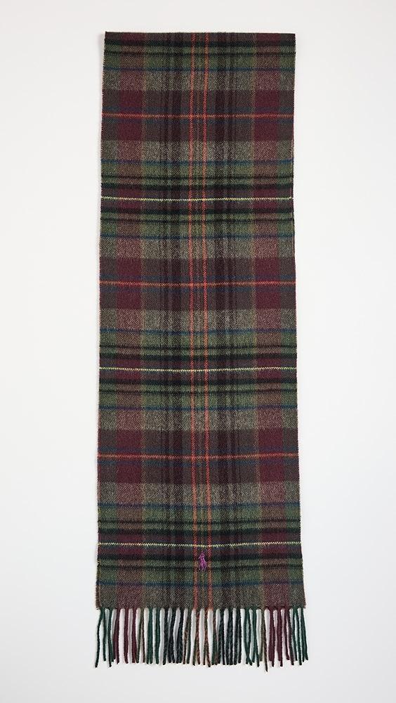 Polo Ralph Lauren Cashmere Blend Plaid Scarf | Shopbop Product Image