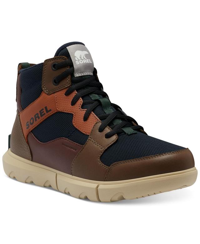 Sorel Mens Explorer High-Top Waterproof Sneaker - Abyss Product Image