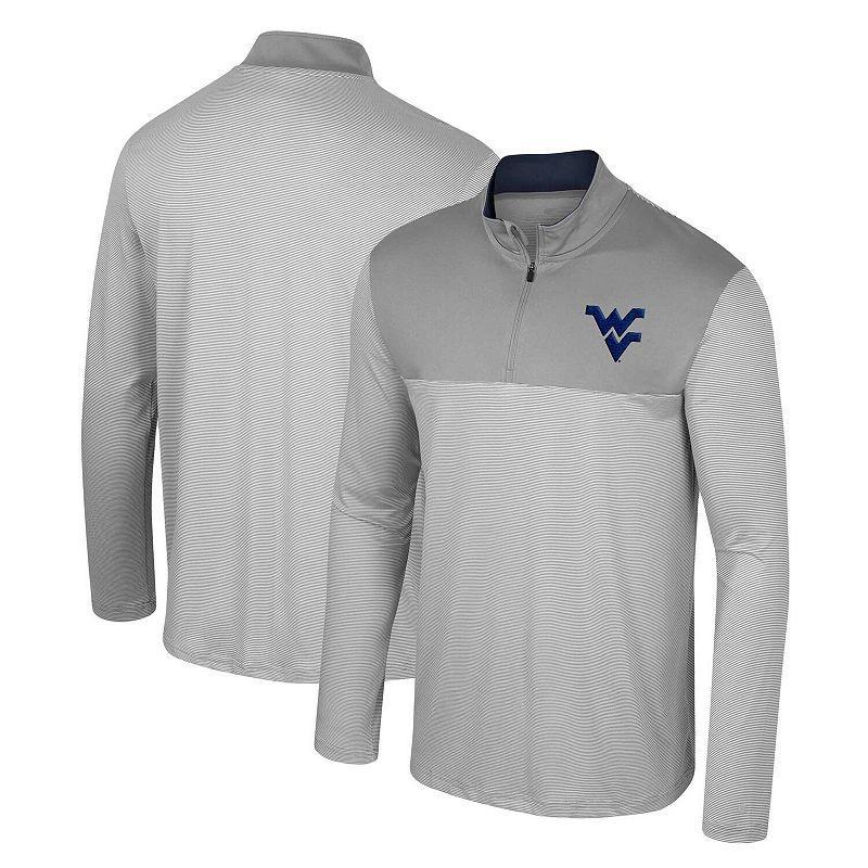 Mens Colosseum Gray UCF Knights Tuck Quarter-Zip Top Product Image