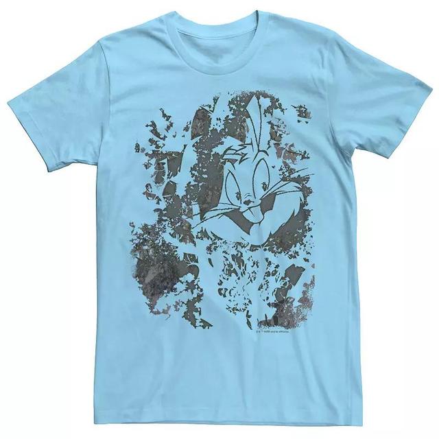 Mens Looney Tunes Bugs Bunny Art Graphic Tee Product Image