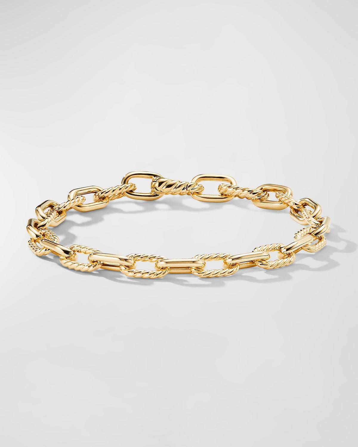 Womens DY Madison Chain Bracelet in 18K Yellow Gold Product Image