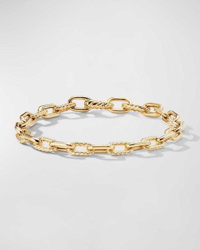 Womens DY Madison Chain Bracelet in 18K Yellow Gold Product Image