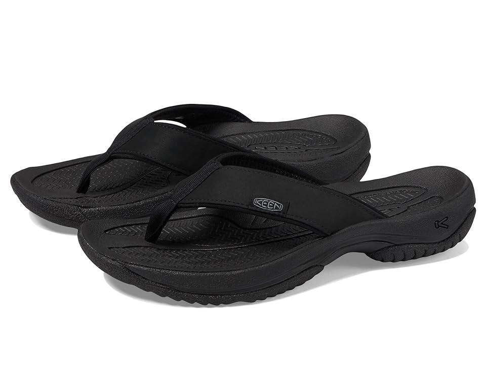 KEEN Kona Flip TG Steel Grey) Men's Shoes Product Image