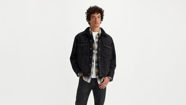 Levi's Fit Sherpa Trucker Jacket - Men's Product Image