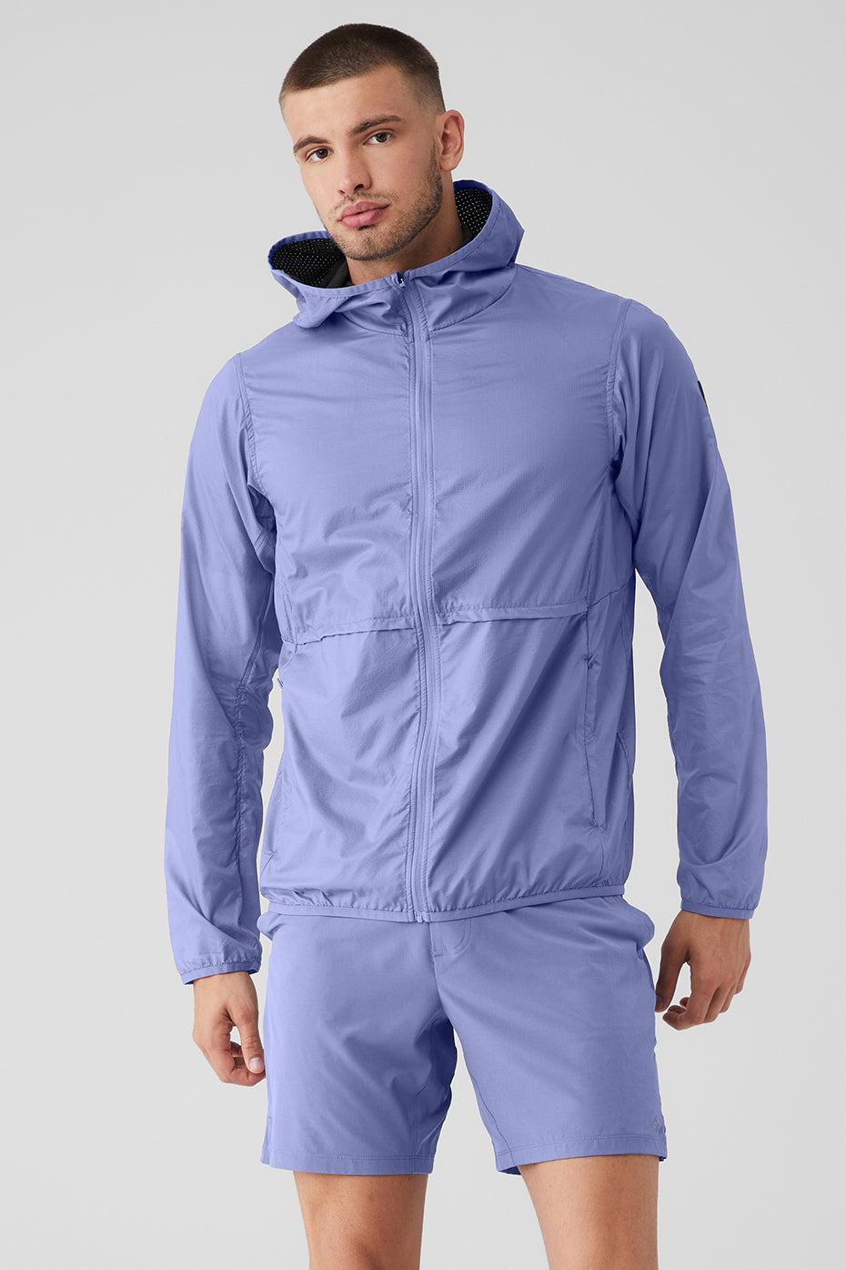 Repeat Running Jacket - Infinity Blue Male Product Image