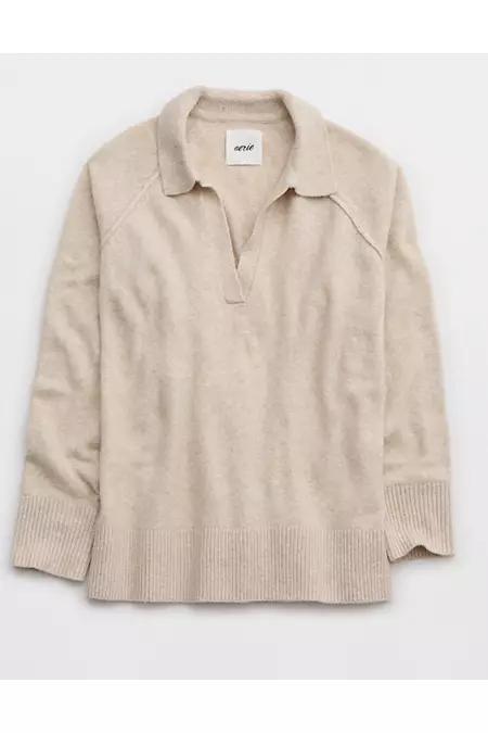 Aerie Unreal Polo Sweater Women's Product Image