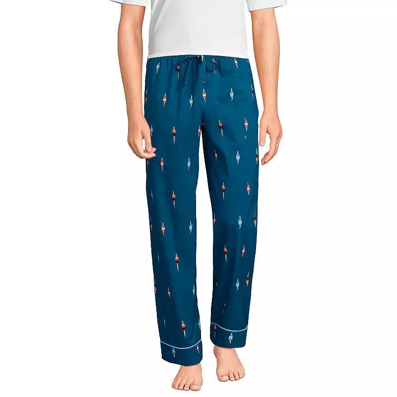 Mens Lands End Essential Pajama Pants Product Image