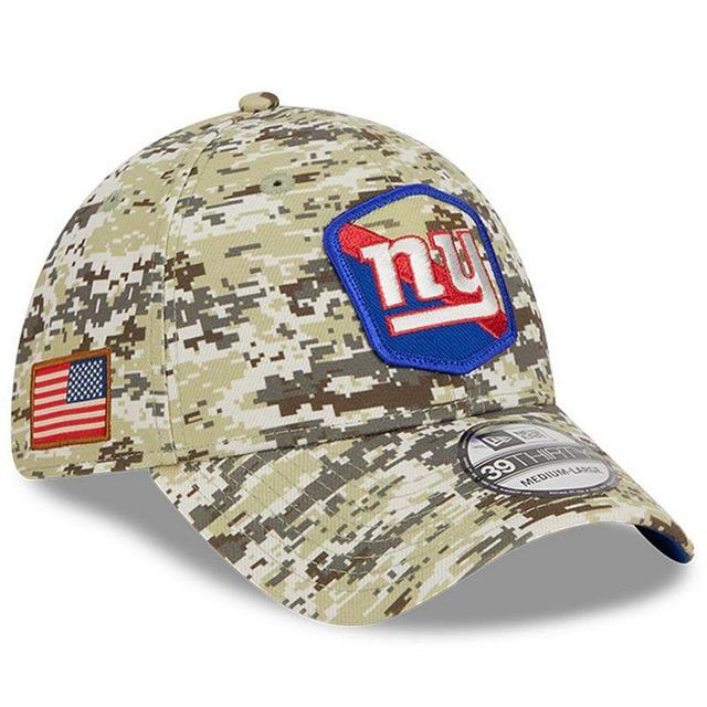 Mens New Era Camo New York Giants 2023 Salute To Service 39THIRTY Flex Hat Product Image