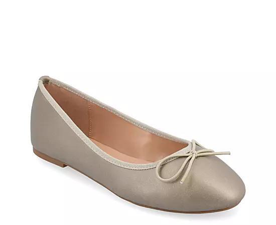 Journee Collection Vika Womens Ballet Flats Blue Product Image