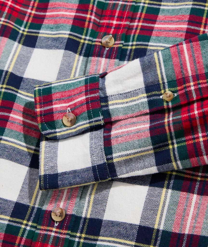 Vineyard Flannel Plaid Shirt Product Image