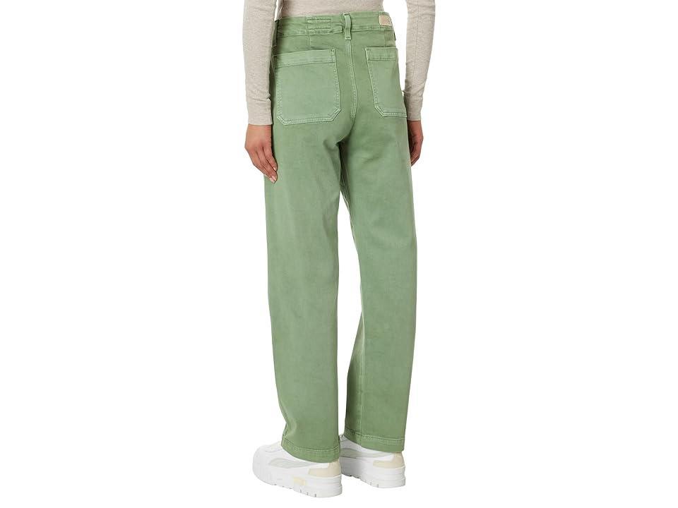 AG Jeans Analeigh High-Rise Straight Crop in Sulfur Forest Pike (Sulfur Forest Pike) Women's Jeans Product Image