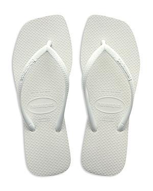 havaianas Womens Slim Square Toe Slip On Flip Flop Sandals Product Image