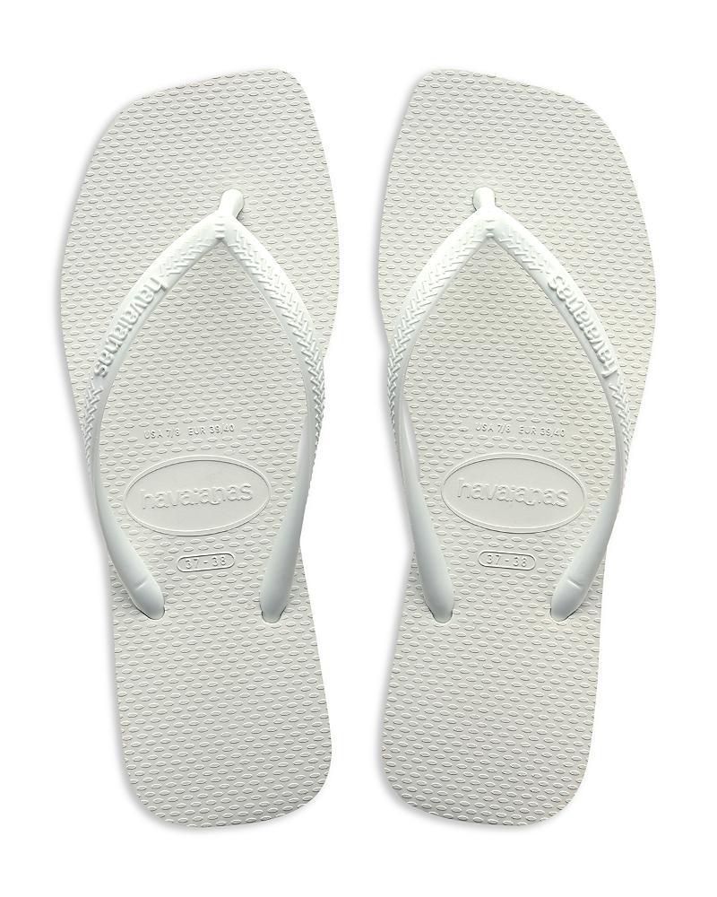 havaianas Womens Slim Square Toe Slip On Flip Flop Sandals product image