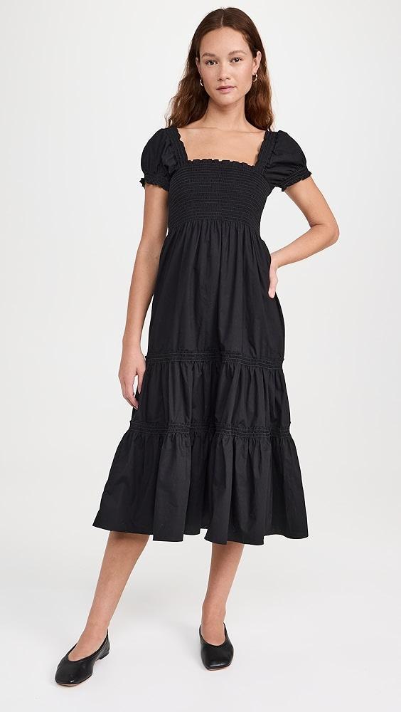 o.p.t Square Neck Smocked Maxi Dress | Shopbop Product Image