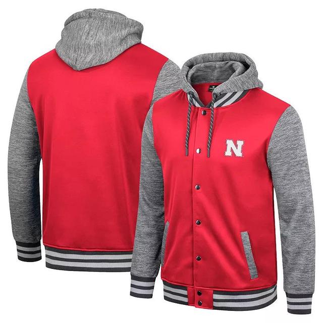 Mens Colosseum Maryland Terrapins Robinson Hoodie Full-Snap Jacket Product Image