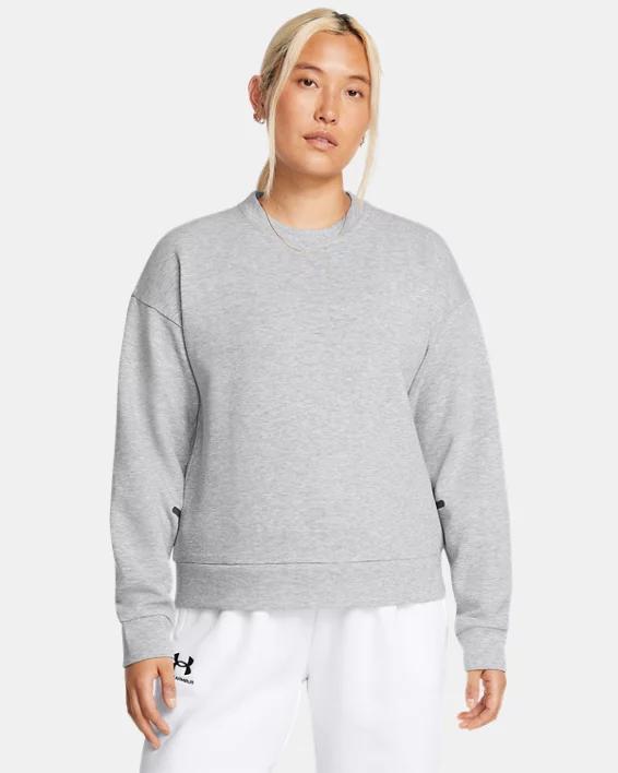 Women's UA Unstoppable Fleece Crew Product Image