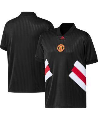 Mens adidas Black Manchester United Football Icon Jersey Product Image