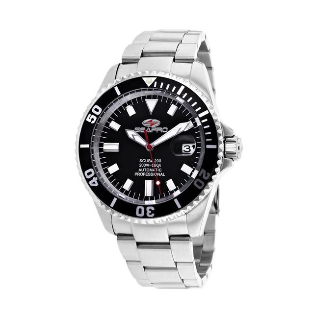 Seapro Mens Scuba 200 Black Dial Watch - SP4311 - Black Product Image