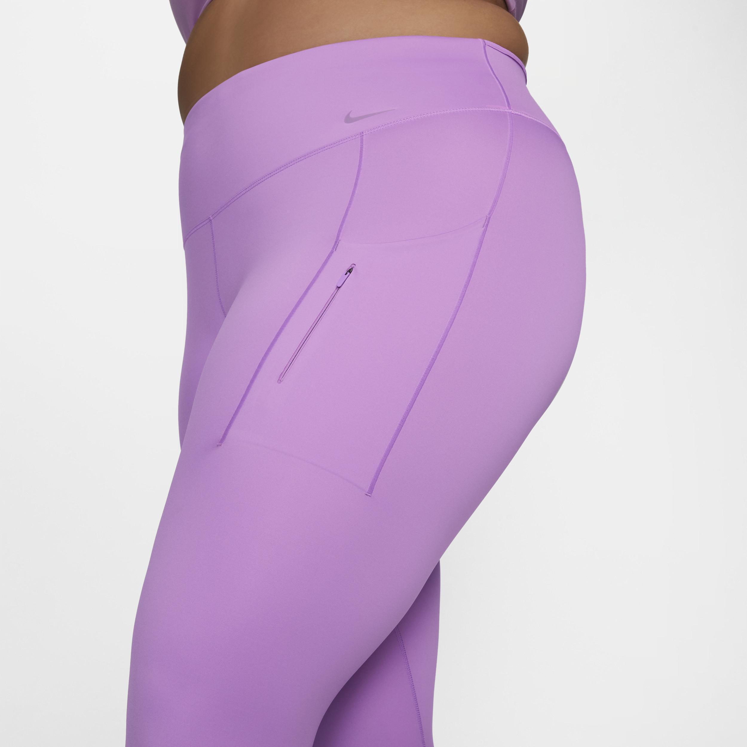 Nike Women's Go Firm-Support High-Waisted 7/8 Leggings with Pockets (Plus Size) Product Image