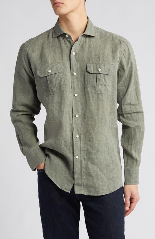 Mens Florian Linen Sport Shirt Product Image