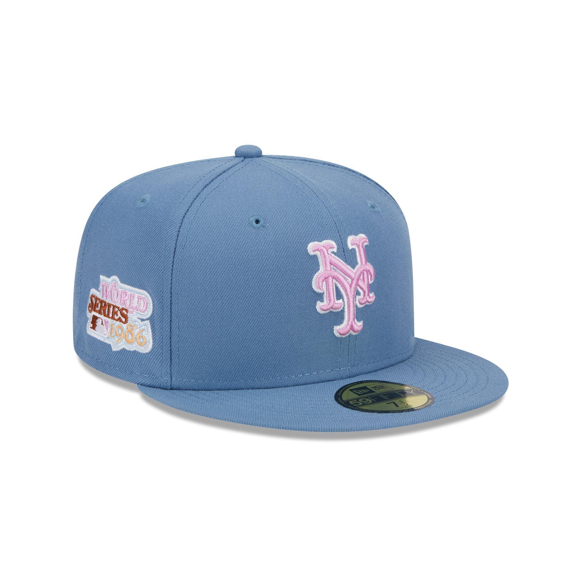 New York Mets Color Pack Faded Blue 59FIFTY Fitted Hat Male Product Image