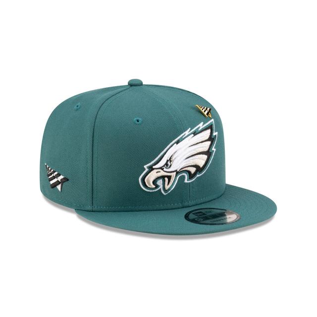 Paper Planes x Philadelphia Eagles 9FIFTY Snapback Hat Male Product Image