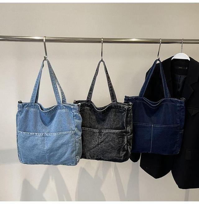 Denim Tote Bag Product Image