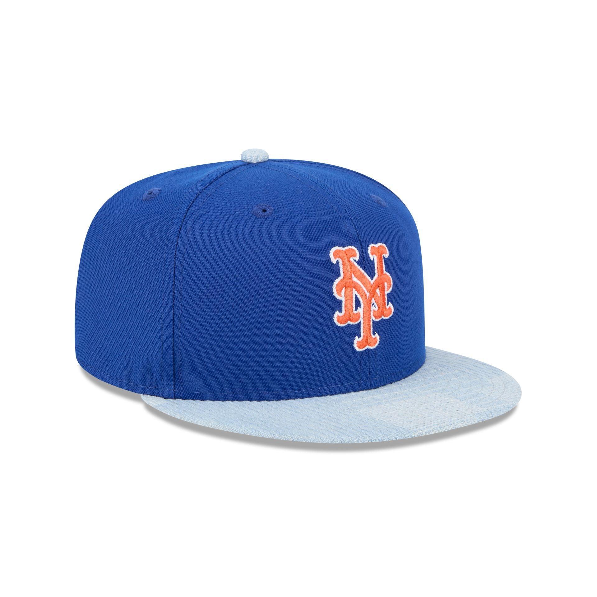 New York Mets Patch Denim 59FIFTY Fitted Hat Male Product Image