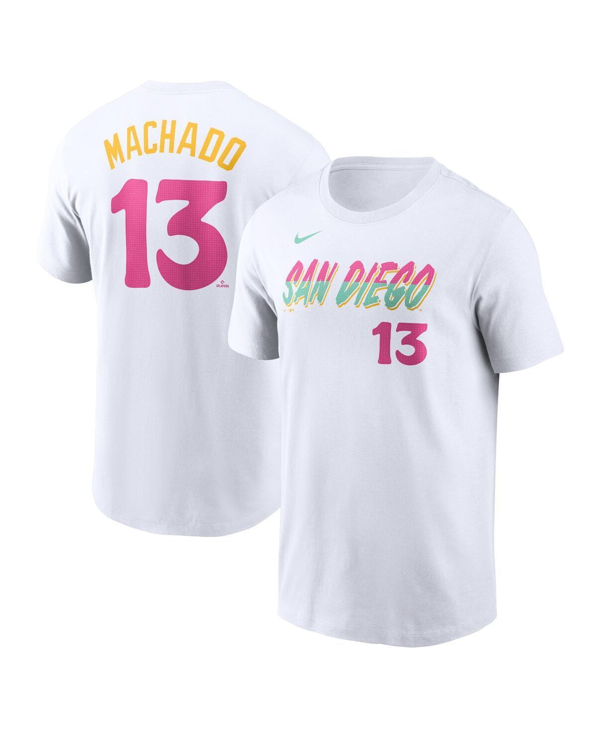 Manny Machado San Diego Padres City Connect Fuse Nike Mens MLB T-Shirt Product Image