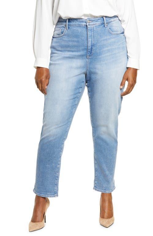 NYDJ Margot Straight Leg Girlfriend Jeans Product Image