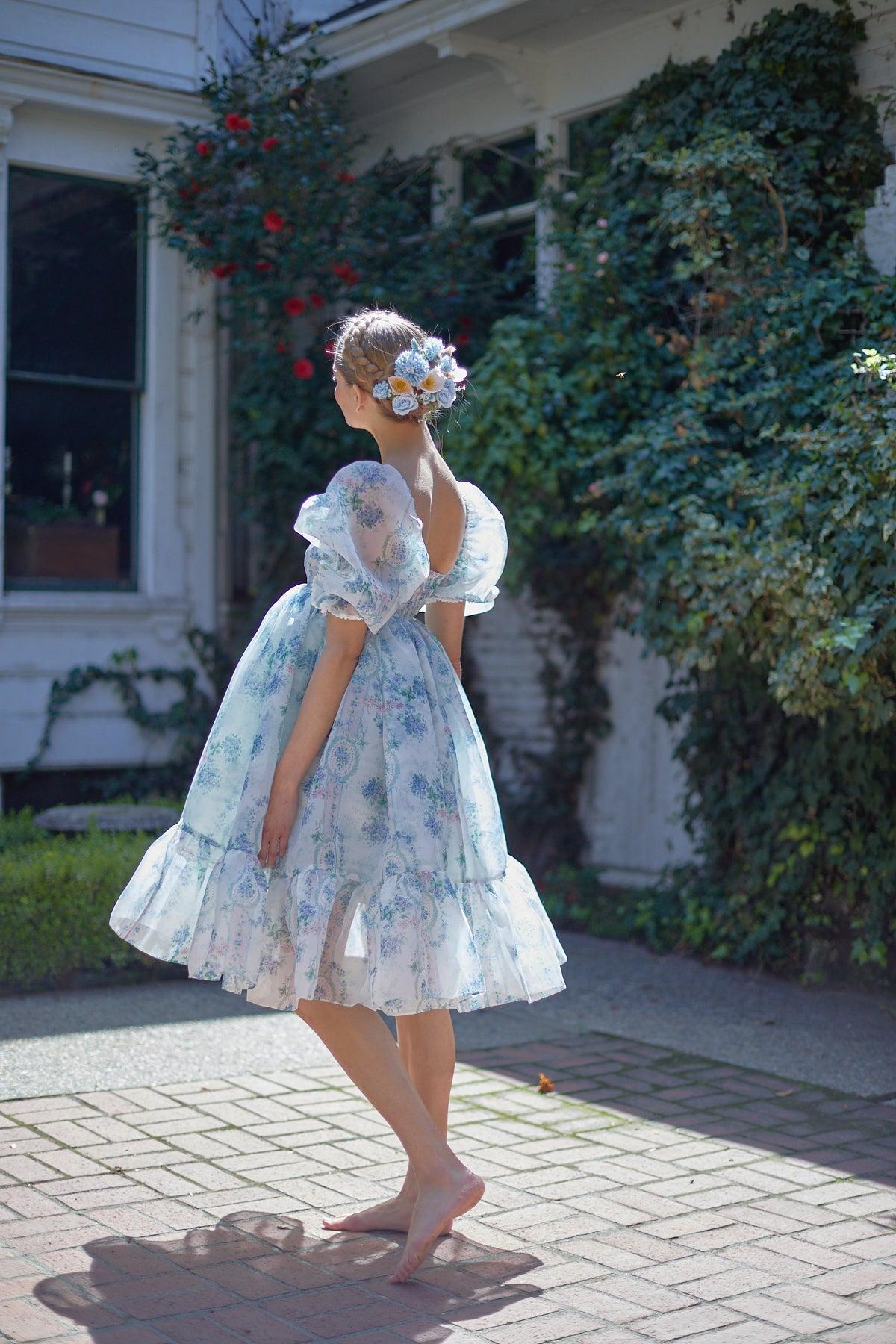 La Belle Etoile Organza French Puff Dress Product Image