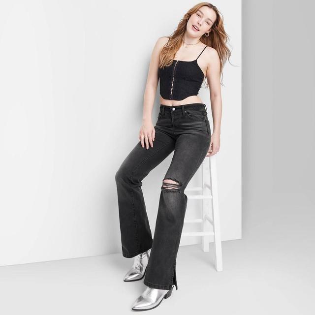 Womens Low-Rise Bootcut Jeans - Wild Fable Wash Product Image