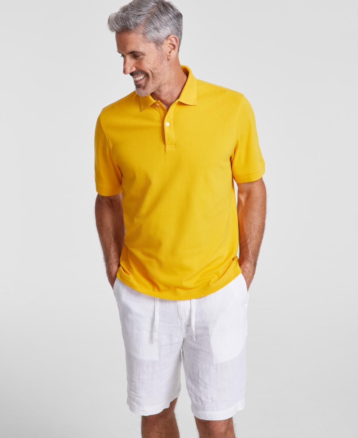 Club Room Mens Classic Fit Performance Stretch Polo, Created for Macys Product Image