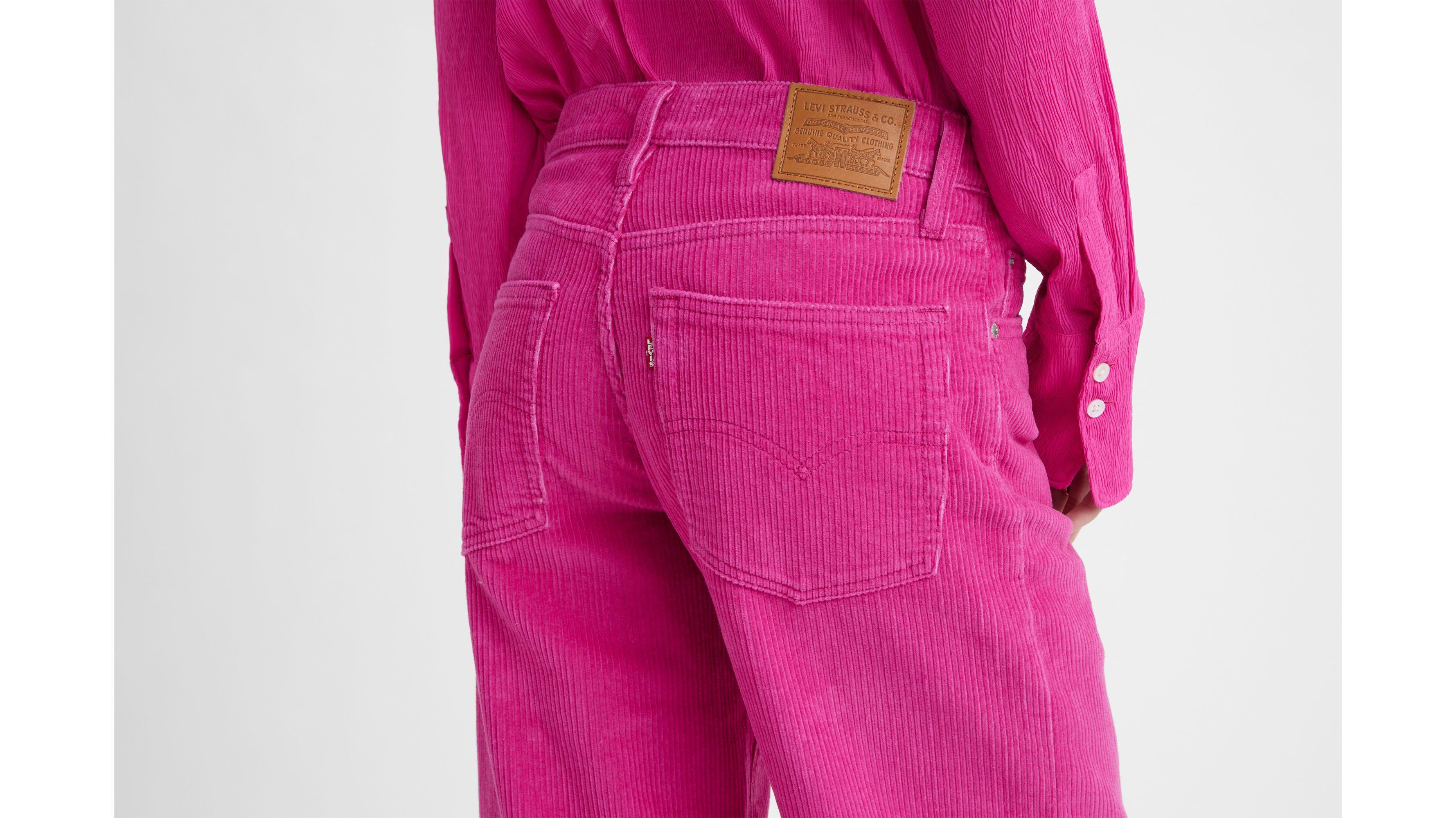 Baggy Dad Corduroy Women's Pants Product Image