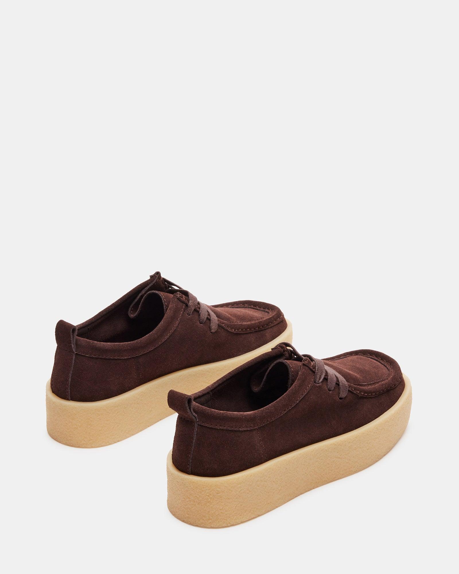 WAYLAND CHOCOLATE BROWN SUEDE Female Product Image