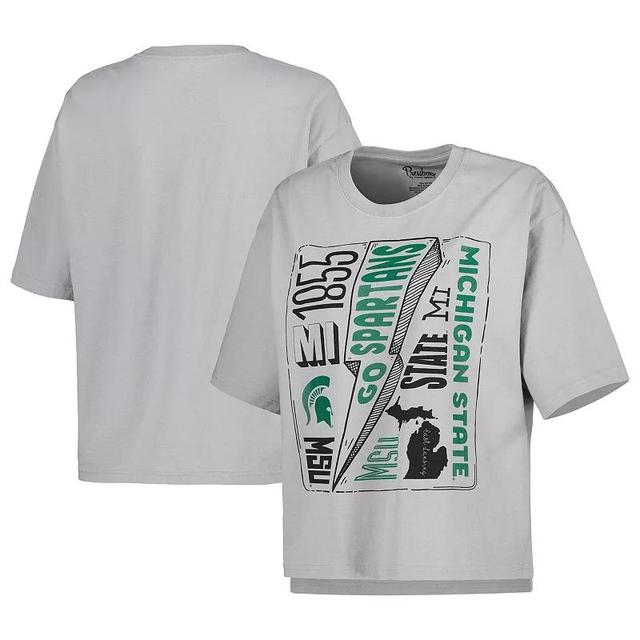 Womens Pressbox Michigan State Spartans Rock & Roll School of Rock T-Shirt Product Image