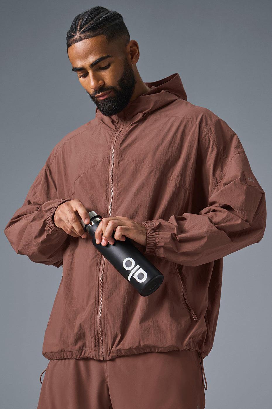 Vantage Nylon Ripstop Track Jacket - Chestnut Male Product Image